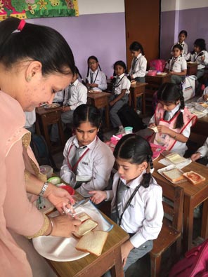 St. Mark's Girls School, Meera Bagh - Skilled Parent Activity for Class II : Click to Enlarge