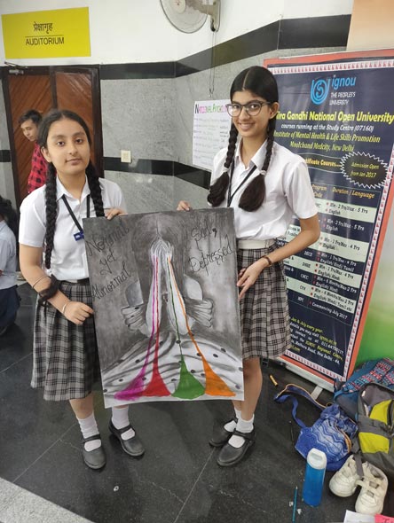 St. Mark's Girls School, Meera Bagh - National Psycholympiad 2018 : Click to Enlarge