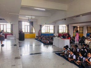 St. Mark's Girls School, Meera Bagh - English Recitation Competition for Classes I and II : Click to Enlarge