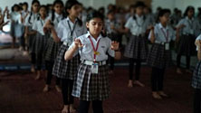 St. Mark's Girls School, Meera Bagh - Upayoga Workshop : Click to Enlarge