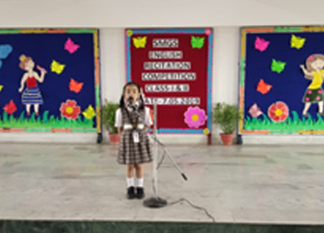 St. Mark's Girls School, Meera Bagh - Recitation Competition for Classes I, I and III : Click to Enlarge
