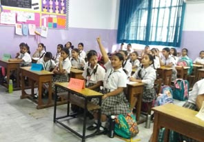 St. Mark's Girls School, Meera Bagh - Spell Vocabulary Quiz for Classes I to V : Click to Enlarge