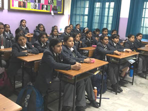 St. Mark's Girls School, Meera Bagh - Chief Minister Arvind Kejriwal’s address to the school students on Sexual Violence : Click to Enlarge