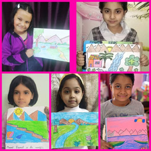 St. Mark's Girls School, Meera Bagh - Activity by Class 2 : Click to Enlarge
