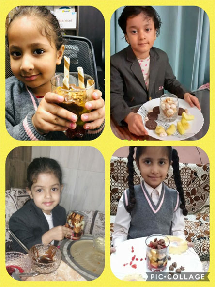 St. Mark's Girls School, Meera Bagh - Chocolate Fruit Shot Activity by Class Sapling : Click to Enlarge