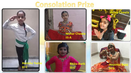 St. Mark's Girls School, Meera Bagh - Inter Class Dance Competition for students of Class III : Click to Enlarge