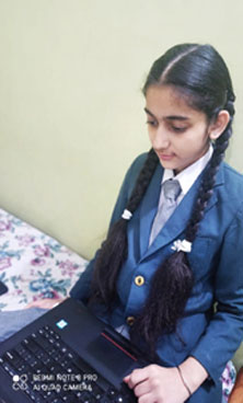 St. Mark's Girls School, Meera Bagh - Inter Class English Recitation : Click to Enlarge