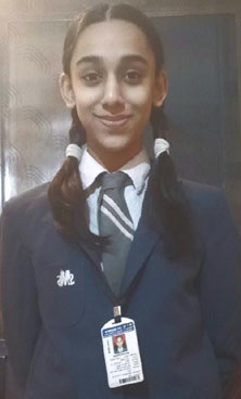 St. Mark's Girls School, Meera Bagh - Inter Class English Recitation : Click to Enlarge