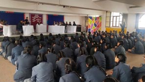 St. Mark's Girls School, Meera Bagh - Mock Parliament : Click to Enlarge
