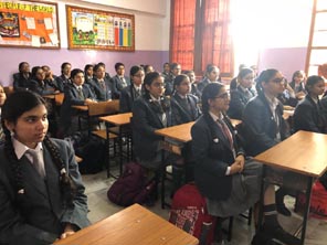 St. Mark's Girls School, Meera Bagh - Pariksha pe Charcha : Click to Enlarge