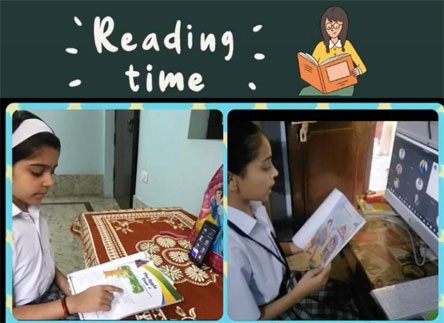 St. Mark's Girls School, Meera Bagh - Class 4 Reading Activity : Click to Enlarge