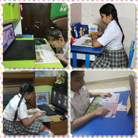 St. Mark's Girls School, Meera Bagh - Class 4 Reading Activity : Click to Enlarge