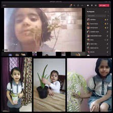 St. Mark's Girls School, Meera Bagh - Virtual Activity by students of Class Sapling : Click to Enlarge