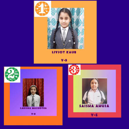 St. Mark's Girls School, Meera Bagh - Ad Enactment Competition by Class 3 : Click to Enlarge