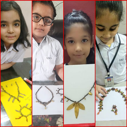 St. Mark's Girls School, Meera Bagh - Spices Activity for students of Class III : Click to Enlarge