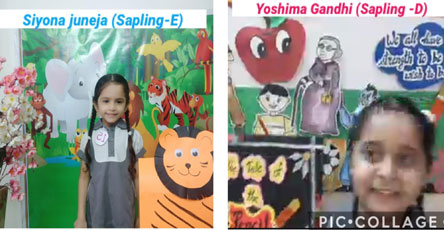 St. Mark's Girls School, Meera Bagh - Story Telling Competition for Class Sapling : Click to Enlarge