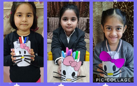St. Mark's Girls School, Meera Bagh - Weekly Activity for Class Sapling : Click to Enlarge