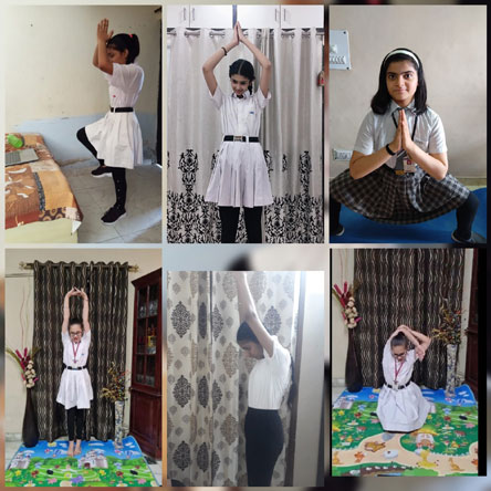 St. Mark's Girls School, Meera Bagh - Aerobics Activity for Class 8 : Click to Enlarge
