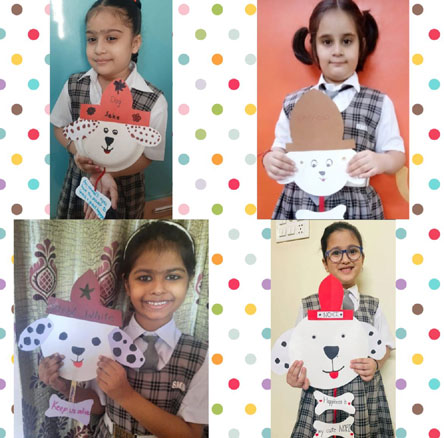 St. Mark's Girls School, Meera Bagh - Animal Safety and Protection Day by Class 1 and 2 : Click to Enlarge