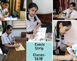 St. Mark's Girls School, Meera Bagh - Awareness Campaign : Prevention and Control of Vector Borne Diseases : Click to Enlarge