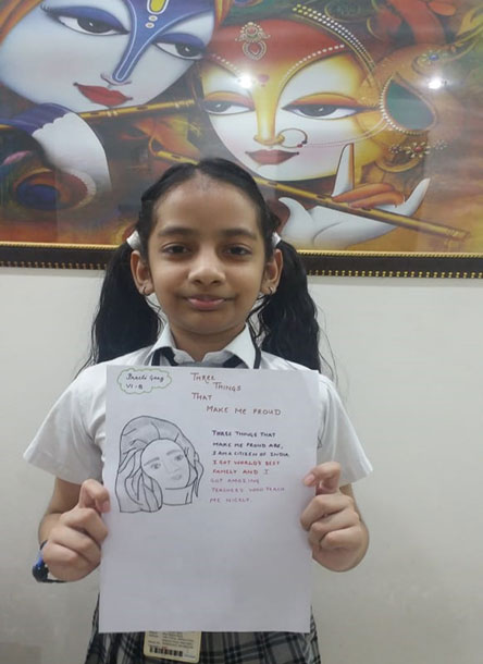 St. Mark's Girls School, Meera Bagh - Self Discovery Activity : Click to Enlarge
