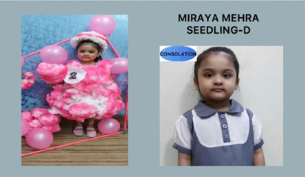 St. Mark's Girls School, Meera Bagh - Winners of Fancy Dress Competition of Class Seedling : Click to Enlarge