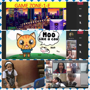 St. Mark's Girls School, Meera Bagh - Game Zone for Class 1 : Click to Enlarge