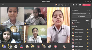 St. Mark's Girls School, Meera Bagh - Hindi Activity : Click to Enlarge