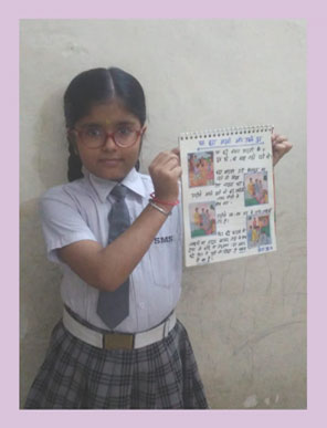 St. Mark's Girls School, Meera Bagh - Hindi Activity by Class 5 : Click to Enlarge