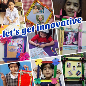 St. Mark's Girls School, Meera Bagh - Let us get innovative Activity by Class 2 : Click to Enlarge