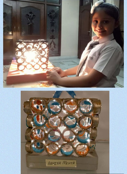 St. Mark's Girls School, Meera Bagh - Table Lamp for Class 3 : Click to Enlarge