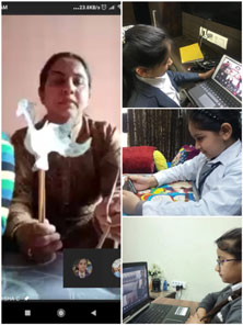 St. Mark's Girls School, Meera Bagh - Skilled Parent Activity for Classes 1 to 3 : Click to Enlarge
