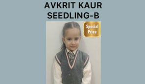St. Mark's Girls School, Meera Bagh - Winners of Rhyme Recitation Competition, Class Seedling : Click to Enlarge