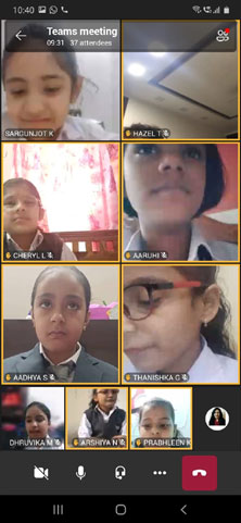 St. Mark's Girls School, Meera Bagh - Riddle Time - a Weekly Activity by Class 3 : Click to Enlarge
