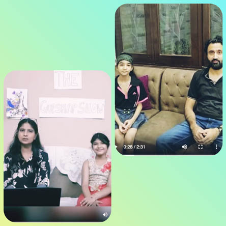 St. Mark's Girls School, Meera Bagh - Interview with RJ by  Class 4 and 5 : Click to Enlarge