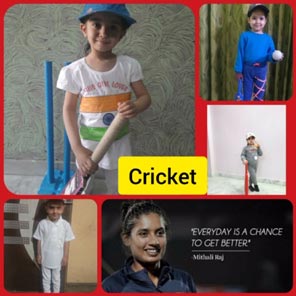 St. Mark's Girls School, Meera Bagh - Seedling Sports Activity : Click to Enlarge