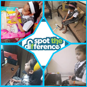 St. Mark's Girls School, Meera Bagh - Spot the Difference Activity for Class 2 : Click to Enlarge