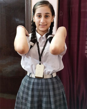 St. Mark's Girls School, Meera Bagh - Yoga Activity for the students of Classes VI to IX : Click to Enlarge