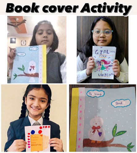 St. Mark's World School, Meera Bagh - Book Cover Activity by Class 4 : Click to Enlarge