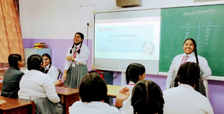 St. Mark's World School, Meera Bagh - National Cancer Awareness Day : Click to Enlarge