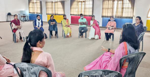 St. Mark's World School, Meera Bagh - Circle Time with Parents : Click to Enlarge