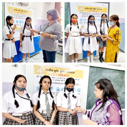 St. Mark's World School, Meera Bagh - Deworming Campaign : Click to Enlarge