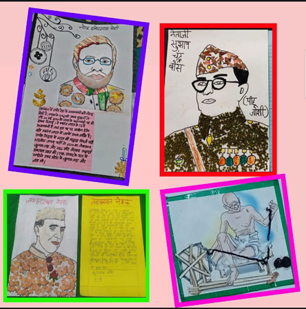 St. Mark's World School, Meera Bagh - Hindi Activity by Class 5 : Click to Enlarge