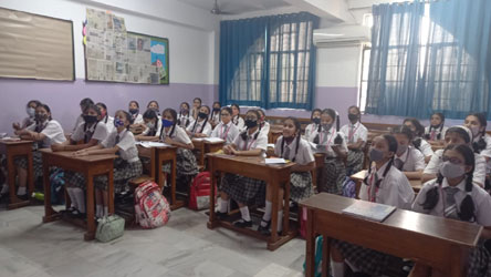 St. Mark's World School, Meera Bagh - Read Aloud Competition Results for Class 4 : Click to Enlarge