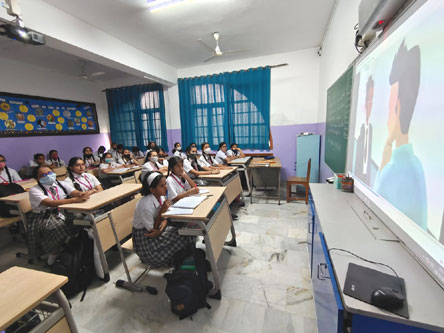 St. Mark's World School, Meera Bagh - World Mental Health Day : Click to Enlarge