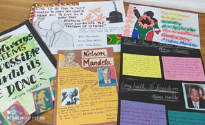 St. Mark's World School, Meera Bagh - Nelson Mandela International Day Activity  : Click to Enlarge