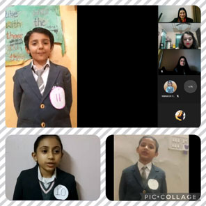 St. Mark's World School, Meera Bagh - Poem Recitation : an Inter Class Competition by Class 1 : Click to Enlarge