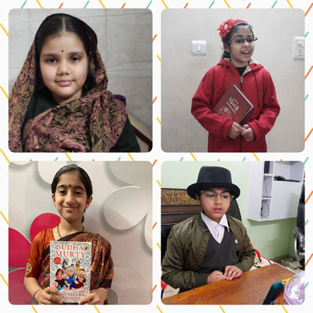 St. Mark's World School, Meera Bagh - Favourite Poet Activity by Class 3 : Click to Enlarge