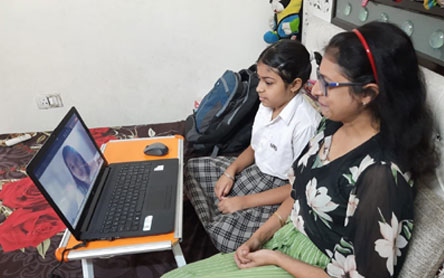 St. Mark's World School, Meera Bagh - PTM for Classes Seedling to 2 and a virtual PTM for Classes 3 and 4 : Click to Enlarge