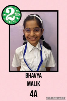 St. Mark's World School, Meera Bagh - Read Aloud Competition Results for Class 4 : Click to Enlarge
